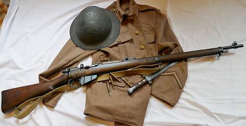 Long Lee Enfield rifle