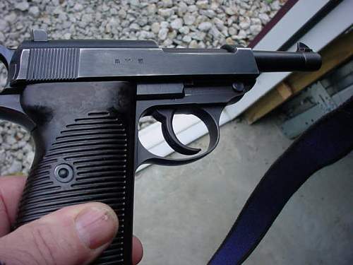 Walther P38 ac42 gunshop find,great cond.