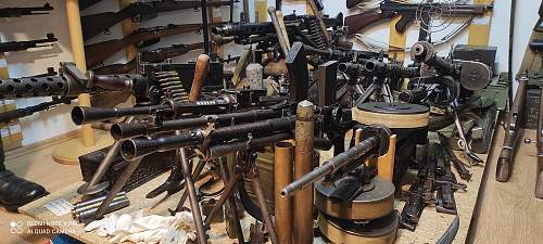 Machine gun collection