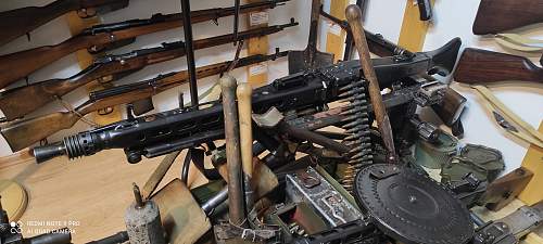 Machine gun collection