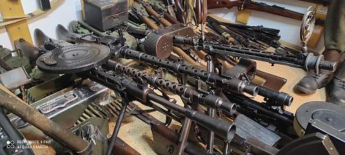 Machine gun collection