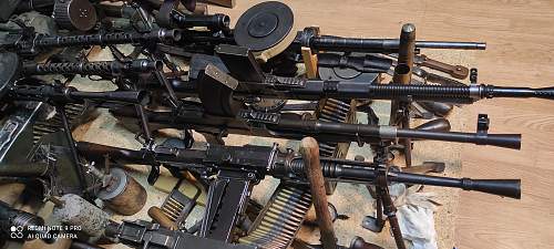 Machine gun collection