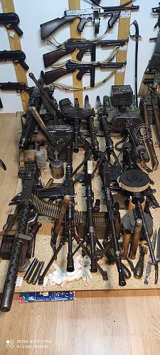 Machine gun collection