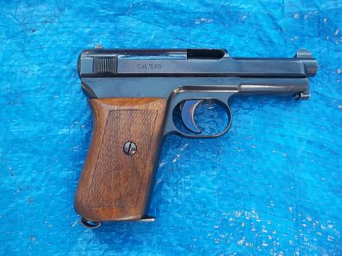 MAUSER 1914/34 Transitional Pistol