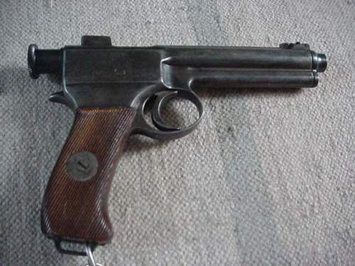 Austro-Hungarian Roth-Steyr Model 1907 8mm pistol