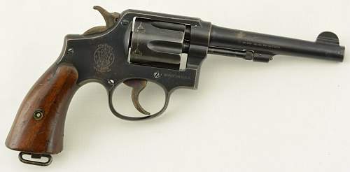 Canadian Smith and Wesson 38/200 revolver