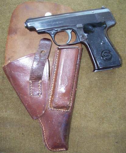 German Railroad Police Sauer M13 pistol