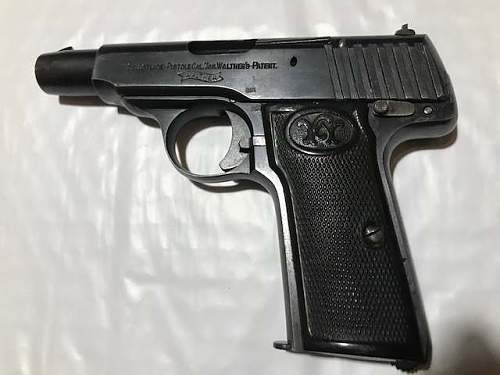 100th Division vet Walther Model 4 bring back