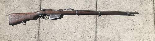 Mannlicher 1886 obsolete rifle