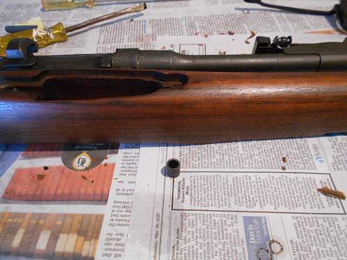 Aussie SMLE sporter retro fully wooded project