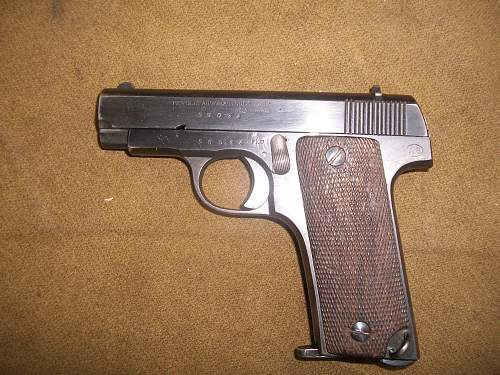 Spanish 'RUBY' Pistol French Army Contract