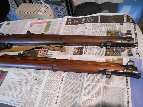 Aussie SMLE sporter retro fully wooded project