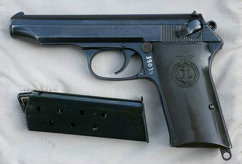 &quot;Baltyets&quot; 7.62 experimental Soviet Russian pistol blockaded Leningrad model made