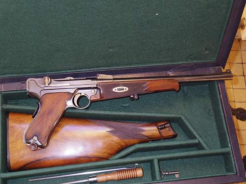 My LUGER 1902 Rifle, just for the eyes