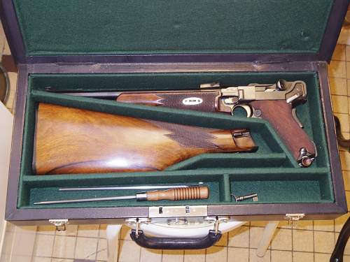 My LUGER 1902 Rifle, just for the eyes