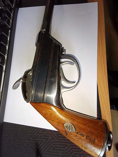 My Bavarian Cavalry Pistol, WERDER, model 1869