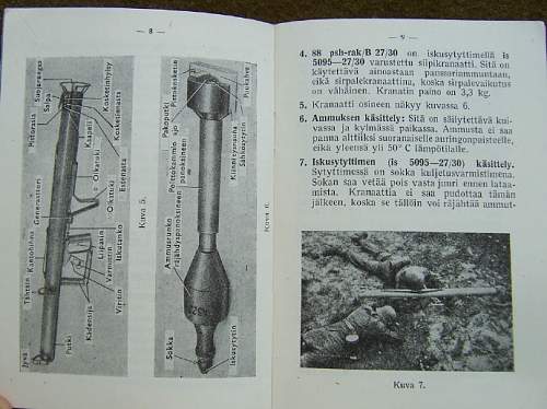 Finnish  manual on German Anti-tank Weapons