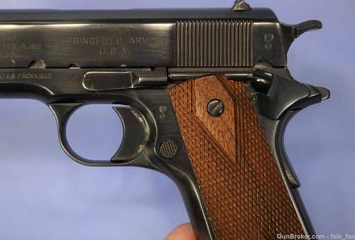 Springfield Armory US Army 1911 1914 Production