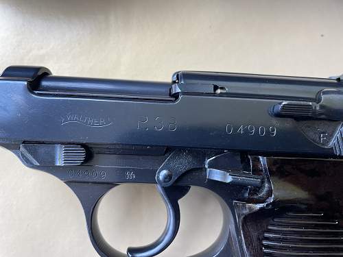 Walther P38 zero series