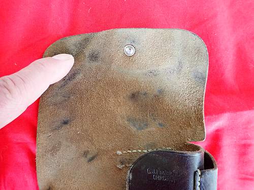 Interesting Holster G.J.Enslink &amp; CO Ohrdruf, Help Please