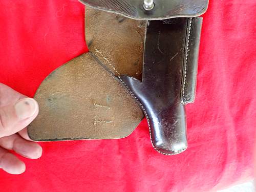 Interesting Holster G.J.Enslink &amp; CO Ohrdruf, Help Please