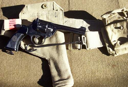 British Enfield Revolver Dated 1944