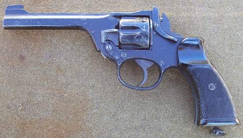 British Enfield Revolver Dated 1944