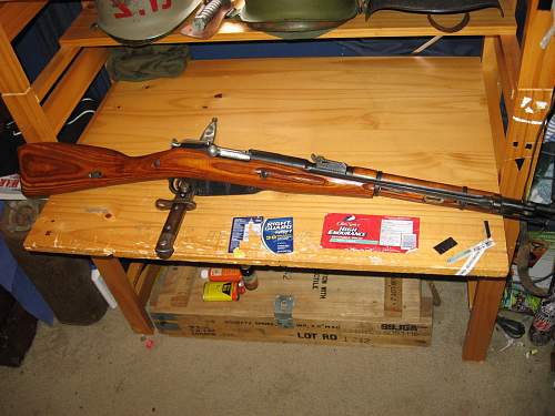 My M44 Mosin Nagant