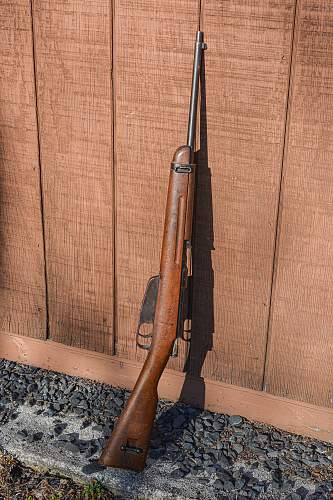 Continuation war Carcano carbine