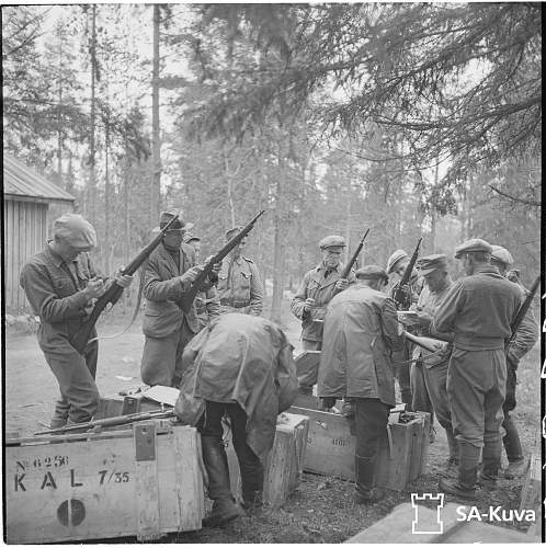 Continuation war Carcano carbine