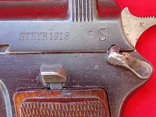 Steyr M1912 Pistol Example