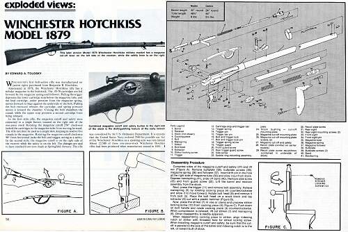 Winchester Hotchkiss 45-70 Model 1879 US Navy Rifle