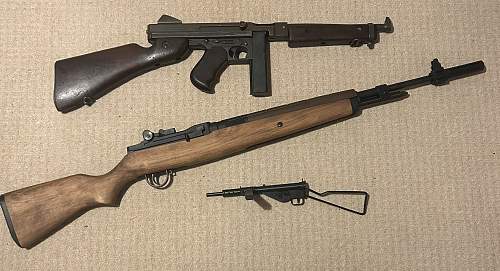 My WW2 deact gun collection