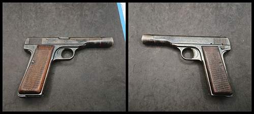 WW2 German Marked Browning Pistol