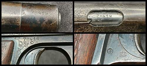 WW2 German Marked Browning Pistol