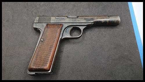 WW2 German Marked Browning Pistol