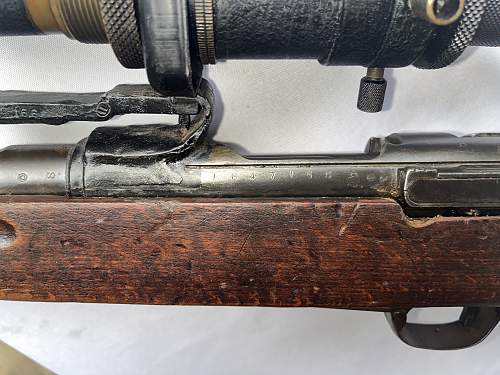 Arisaka Sniper (or maybe a Bubba special) Straight out of the Woodwork