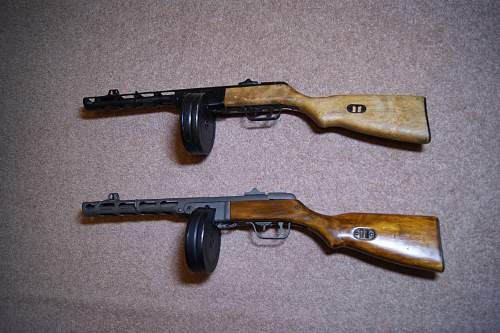 Two PPSh-41s... opinions on comparison?