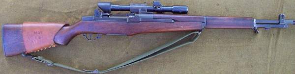 M1 Garand all dressed up...