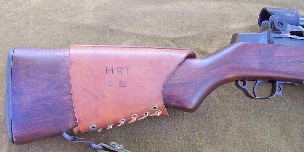 M1 Garand all dressed up...