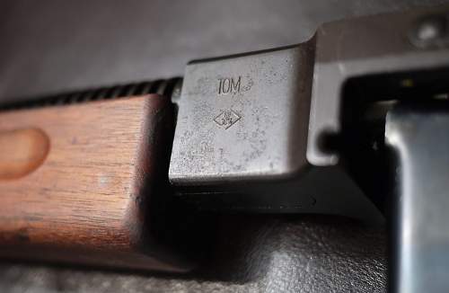 1928A1 Thompson: Proof marks?