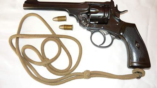Webley Mk VI Revolver .455 cal 1917