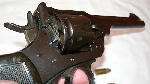 Webley Mk VI Revolver .455 cal 1917