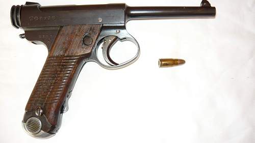 Taisho T14 'Nambu' Auto pistol in 8mm