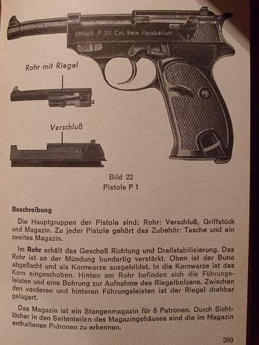 Walther P1 pistol