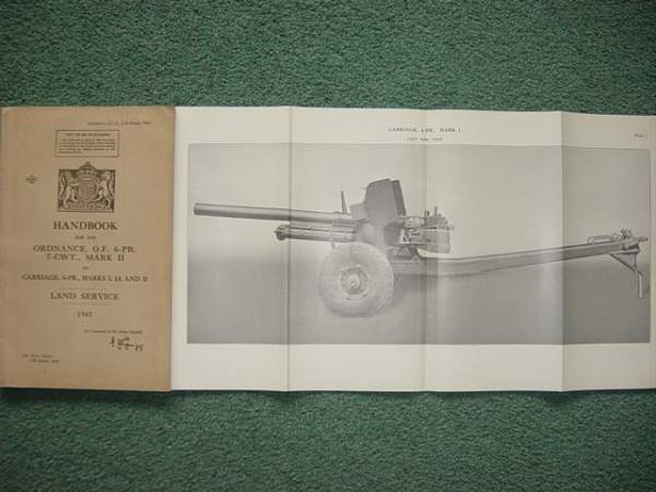 British 6prd Anti tank gun manual