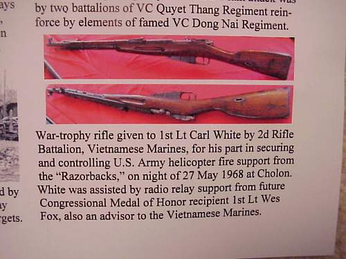 Documentated Vietnam bringback rifle with lots of history