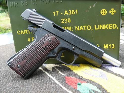 This one is just for having fun with: 1911A1 Norinco 45 cal