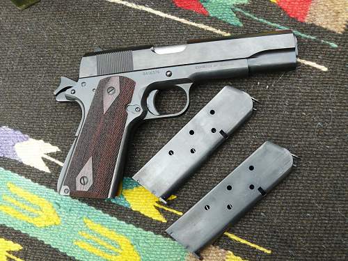 This one is just for having fun with: 1911A1 Norinco 45 cal