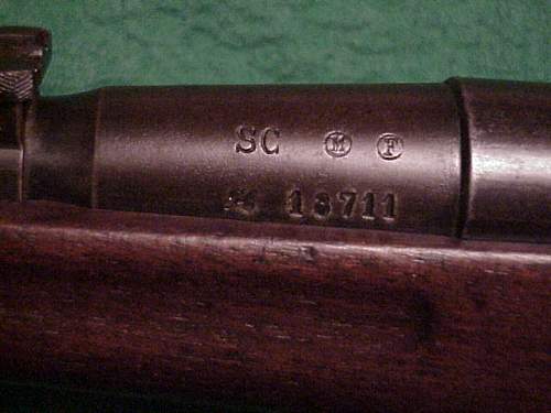A French Lebel rifle and a Berthier Carbine recent gun show finds